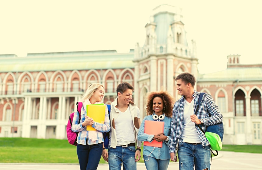 Pay fees to a foreign university