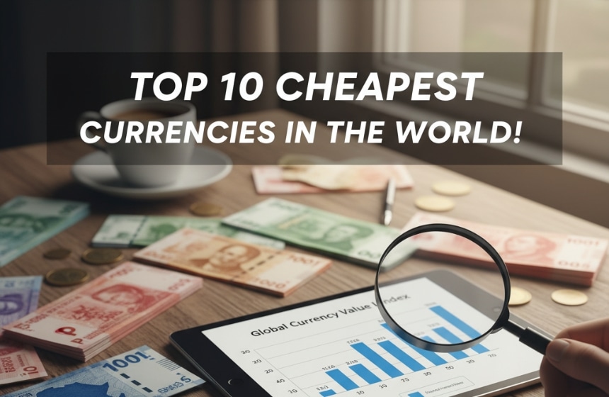Top 10 Cheapest Currencies in the World!
