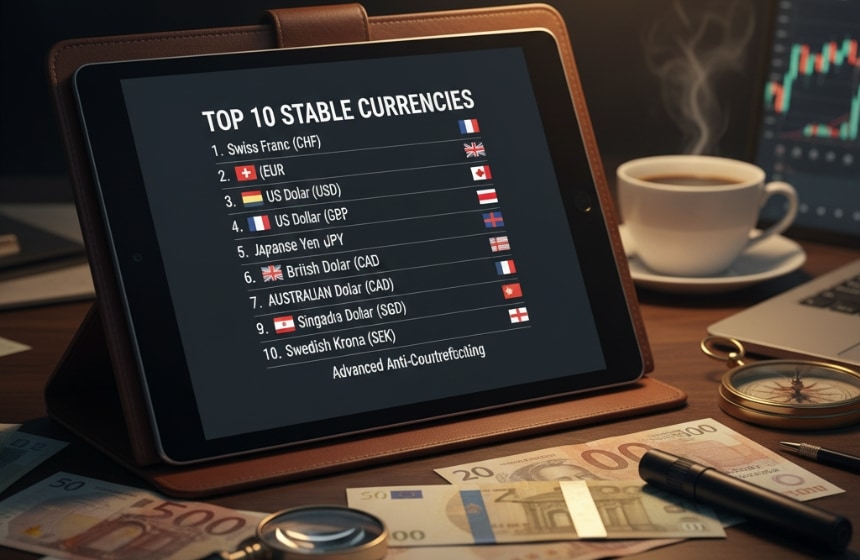 Top 10 Stable Currencies with the Best Anti-Counterfeiting Measures