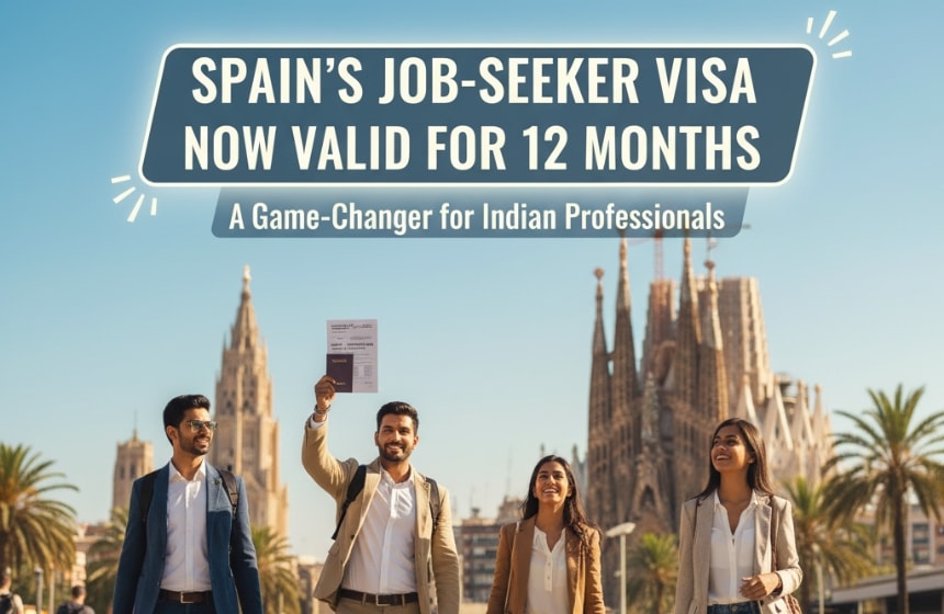 Spain's Job Seeker Visa Now Valid for 12 Months: A Game-Changer for Indian Professionals