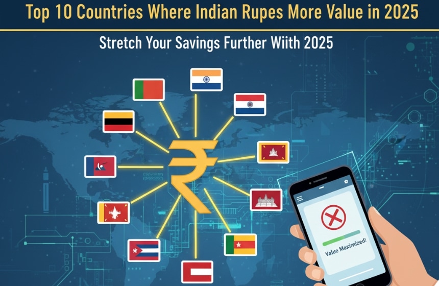Top 10 Countries Where Indian Rupee Has More Value in 2025