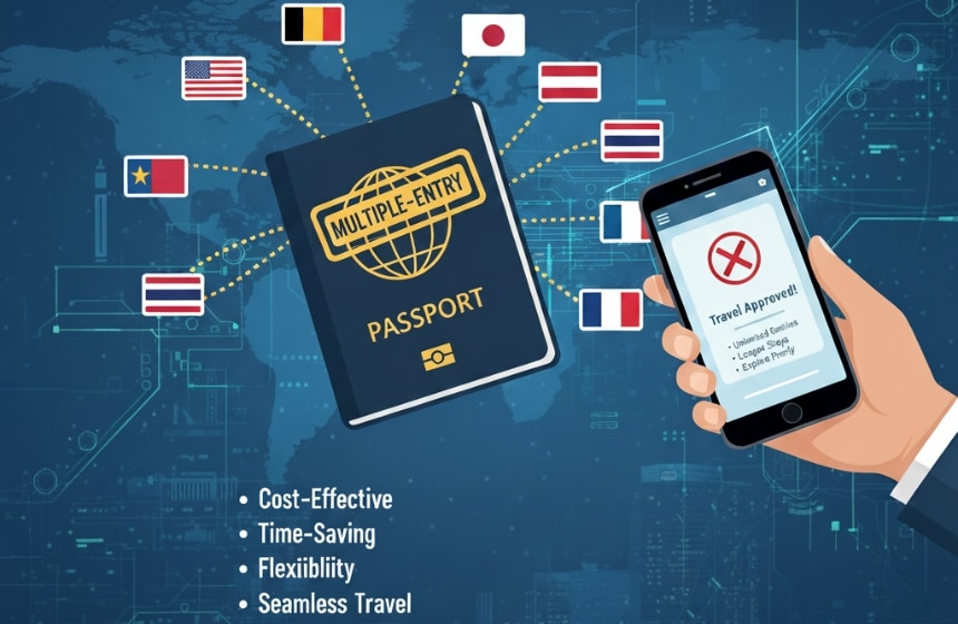 The Benefits of a Multiple-Entry Visa and How It Eases Travel