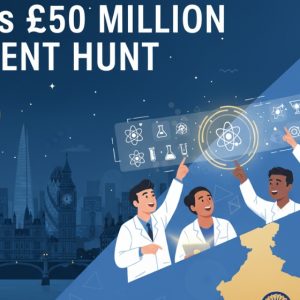 UK’s £50 Million Talent Hunt: A Golden Chance for Indian Researchers UK’s £50 Million Talent Hunt: A Golden Chance for Indian Researchers