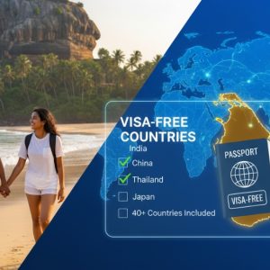 Sri Lanka Extends Visa‑Free Travel to 40 Countries – India is on the List!