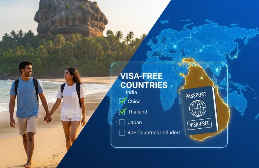 Sri Lanka Extends Visa‑Free Travel to 40 Countries – India is on the List!