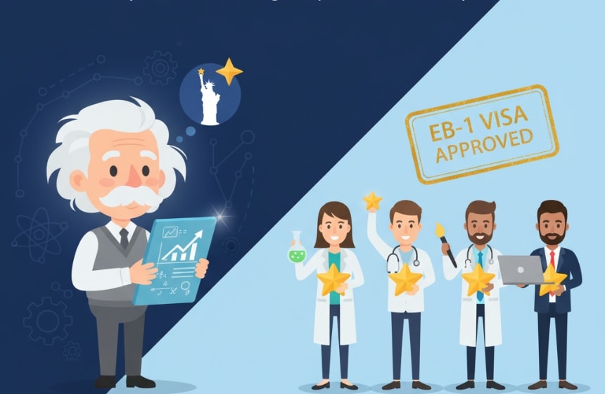 Einstein Visa (EB-1) Explained: A Complete Guide to Eligibility for Extraordinary Talent
