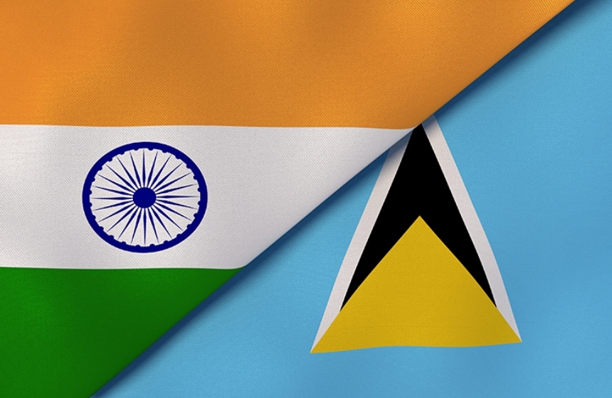 How to Send Money from India to Saint Lucia