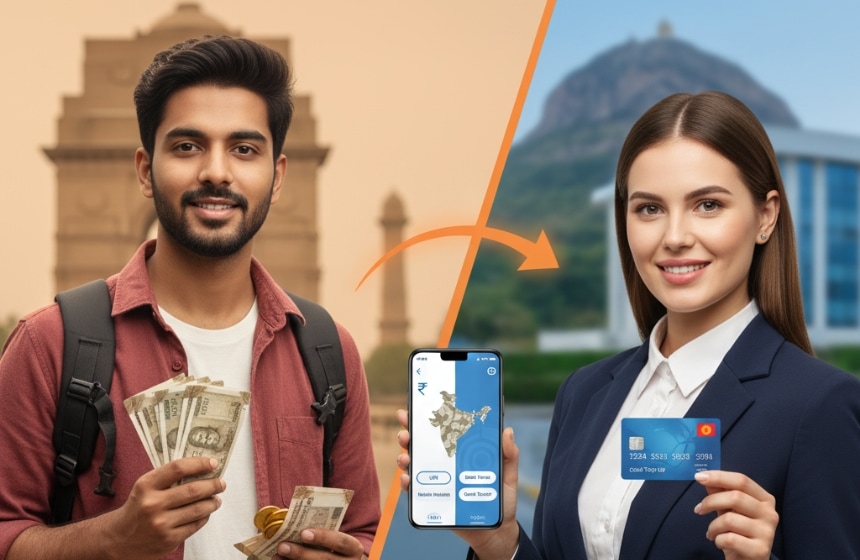 Sending Money to a Visa Card in Kyrgyzstan from India: A Simple Guide for Students and Travelers
