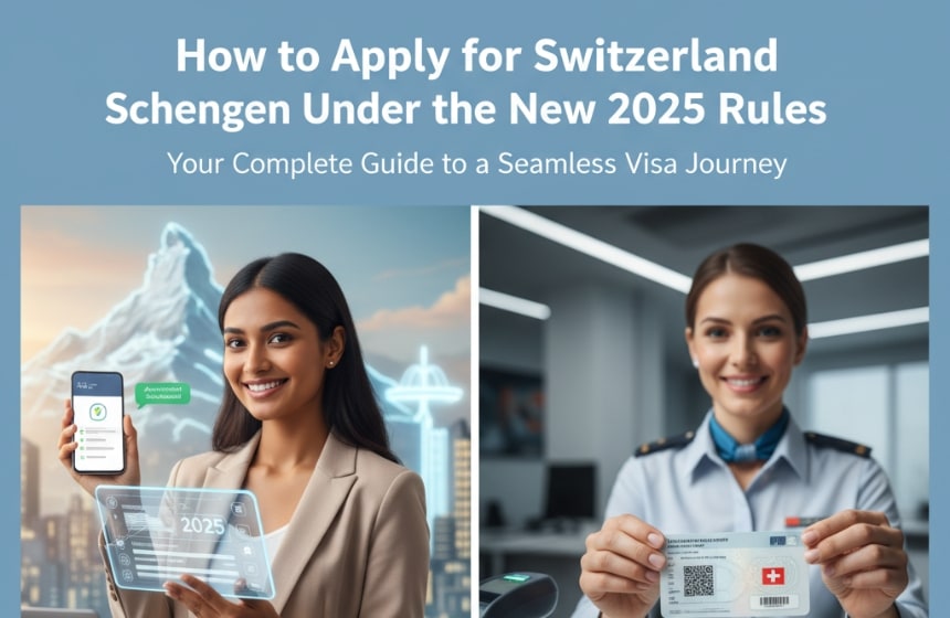 How to Apply for Switzerland Schengen Visa Under the New 2025 Rules
