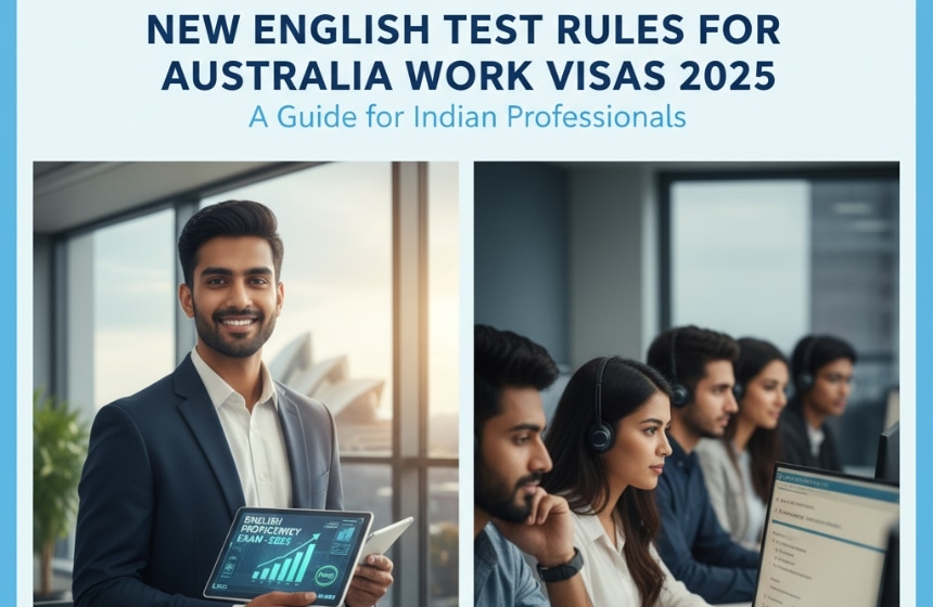New English Test Rules for Australia Work Visas 2025: A Guide for Indian Professionals